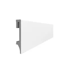 Плинтус VOX Profile Espumo ESP201 2400x80x16 мм белый