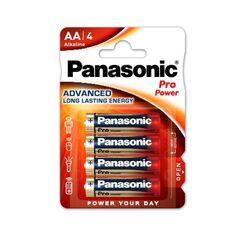 Батарейка Алкалиновая Panasonic LR6 ProPower AA 4 шт