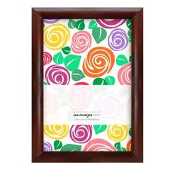 Frame with wooden glass Palitra alitra D14KL/1812 21х30 maroon
