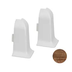 გარე კუთხე პლინტუსის VOX PVC Smart Flex B-5107 მუხა ტერა 2 ც.