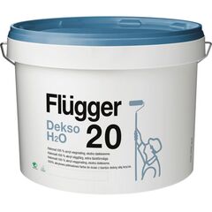 Краска интерьерная экстрочистящая Flugger Dekso H2O 20 3 л
