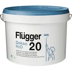 საღებავი ინტერიერის ექსტრა წმენდადი Flugger Dekso H2O 20 3 ლ