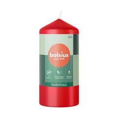 Candle Bolsius delicate red 120/58 mm