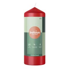 Свеча Bolsius нежный красный 150/58 мм