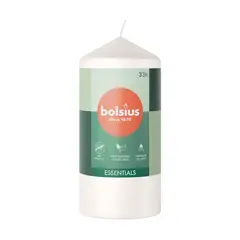 Candle Bolsius Cloudy White 120/58 mm