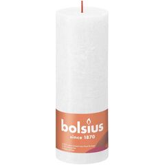 Candle Bolsius Rust Cloudy White 190/68 mm