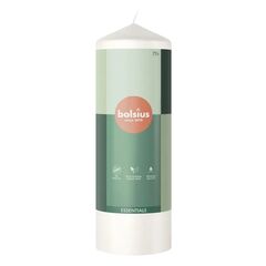 Свеча Bolsius Cloudy White 200/68 мм