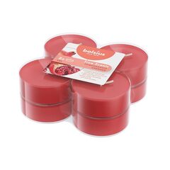 Свечи чайные ароматические гранат Bolsius MAXI 8 час