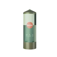 Candle Bolsius olive green 200/68 mm