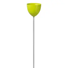 Outdoor plastic pot on the leg Scheurich 210 Skypot Bright green