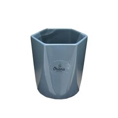 Pot ceramic gray Oriana №4 0,35l
