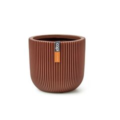 ქოთანი ყვავილის Capi Europe Planter ball Groove 17x15სმ წითელი