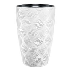 ქოთანი ყვავავილის FORM PLASTIC Flow Slim 30 white 4720-011