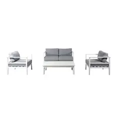 Garden furniture set sofa table 2 chairs MANTRA