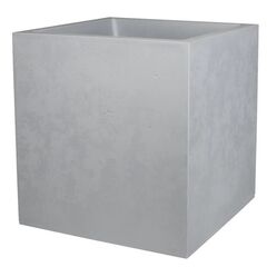 Plastic pot EDA Plastiques POT CARRE BASALT 39,5 x 39,5 x 43,5cm 31l