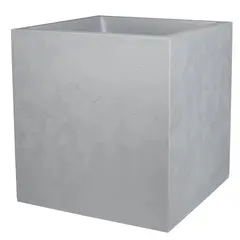 Plastic pot EDA Plastiques POT CARRE BASALT 39,5 x 39,5 x 43,5cm 31l