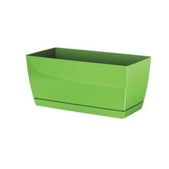 Plastic pot for flowers Prosperplast COUBI CASE DUPP 370U 240 mm green