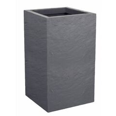 Plastic pot EDA Plastiques CARRE HAUT VOLCANIA'UP 29,5x29,5x49,5cm 36L