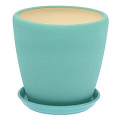 Pot ceramic Oriana Gracia №1 turquoise 10 l