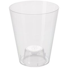 Прозрачный пластиковый горшок для орхидей FORM PLASTIC Vulcano Orchid cachepot 2495-T00 Ø13 прозрачн
