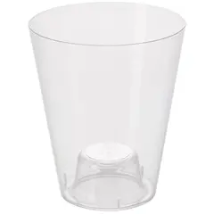 Прозрачный пластиковый горшок для орхидей FORM PLASTIC Vulcano Orchid cachepot 2495-T00 Ø13 прозрачн