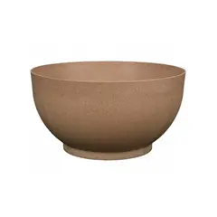 Горшок цветочный FORM PLASTIC Bowl Satina Eco 30 коричневый