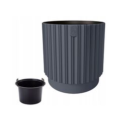 ქოთანი ყვავილის FORM PLASTIC Mika Cyli 30 anthracite