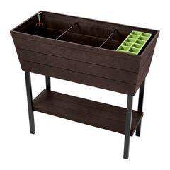 Flower pot Keter Urban Bloomer Brown 82х37х78 cm