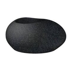 Plastic Pot Scheurich STONY BLACK 48/280 FLOW