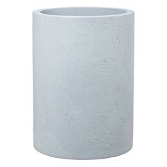 ეზოს პლასტმასის ქოთანი Scheurich 134/40 Riva High Stony Grey 24 ლ