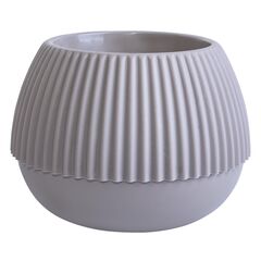 Pot plastic Aleana Boho d14 cocoa