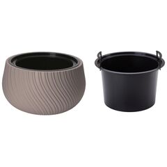 ქოთანი ყვავავილის  FORM PLASTIC Mika bowl 32 ყავისფერი 4592-051