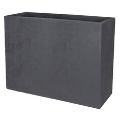 Plastic pot EDA Plastiques LOFT L BASALT 78,5 X 29,5 X 60cm 46L