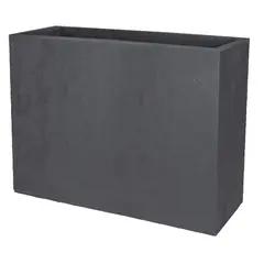 Plastic pot EDA Plastiques LOFT L BASALT 78,5 X 29,5 X 60cm 46L