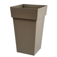 Plastic pot EDA Plastiques POT TOSCANE CARRE 39 X 39 X 65cm 62L