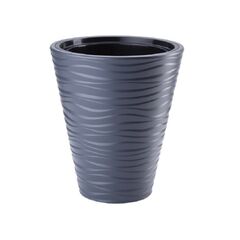 პლასტმასის ქოთანი ყვავილებისთვის FORM PLASTIC Sahara Dunes round 2720-014 Ø30 ანტრაციტი