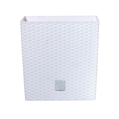 Plastic pot for flowers Prosperplast RATO LOW DRTSL S449 325 mm white
