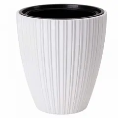Горшок цветочный FORM PLASTIC Mika 40 белый