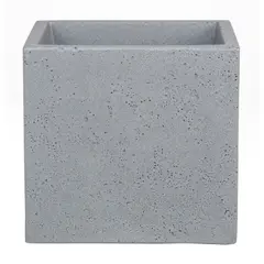 ქოთანი ყვავავილის პლასტმასი Scheurich STONY GREY 40/240 C-CUBE
