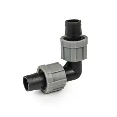 Соединитель-колено для капельной ленты Bradas DSTA02-00L