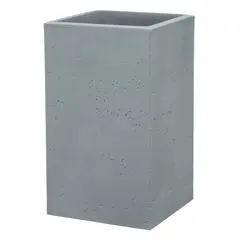 Ceramic flower pot Scheurich 240/48 C-Cube Stony grey 11 l