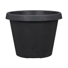 Outdoor plastic pot Scheurich 35/285 Stones anthracite 15 l