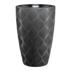 ქოთანი ყვავავილის FORM PLASTIC Flow Slim 30 ანტარციტი 4720-014