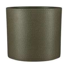 Ceramic pot green Era 26x28 cm