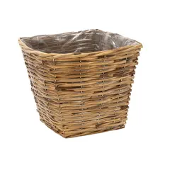ქოთანი დაწნული Mega Collections Cubu Pot Square 14x14სმ