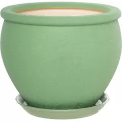 Flower Pot Ceramic Vietnam N2 Olive Silk