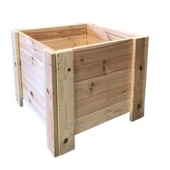 Planter unpainted Pihkva 46x45x40 cm