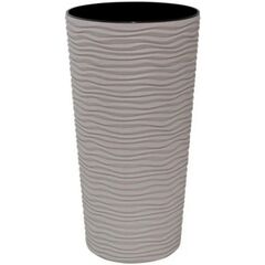 Flower pot plastic Aleana Fusion d22*41,5cm cacao
