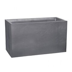 Plastic pot EDA Plastiques MURET VOLCANIA DECOR PIERRE 99,5 X 39,5 X 60cm 116l