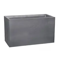 Plastic pot EDA Plastiques MURET VOLCANIA DECOR PIERRE 99,5 X 39,5 X 60cm 116l